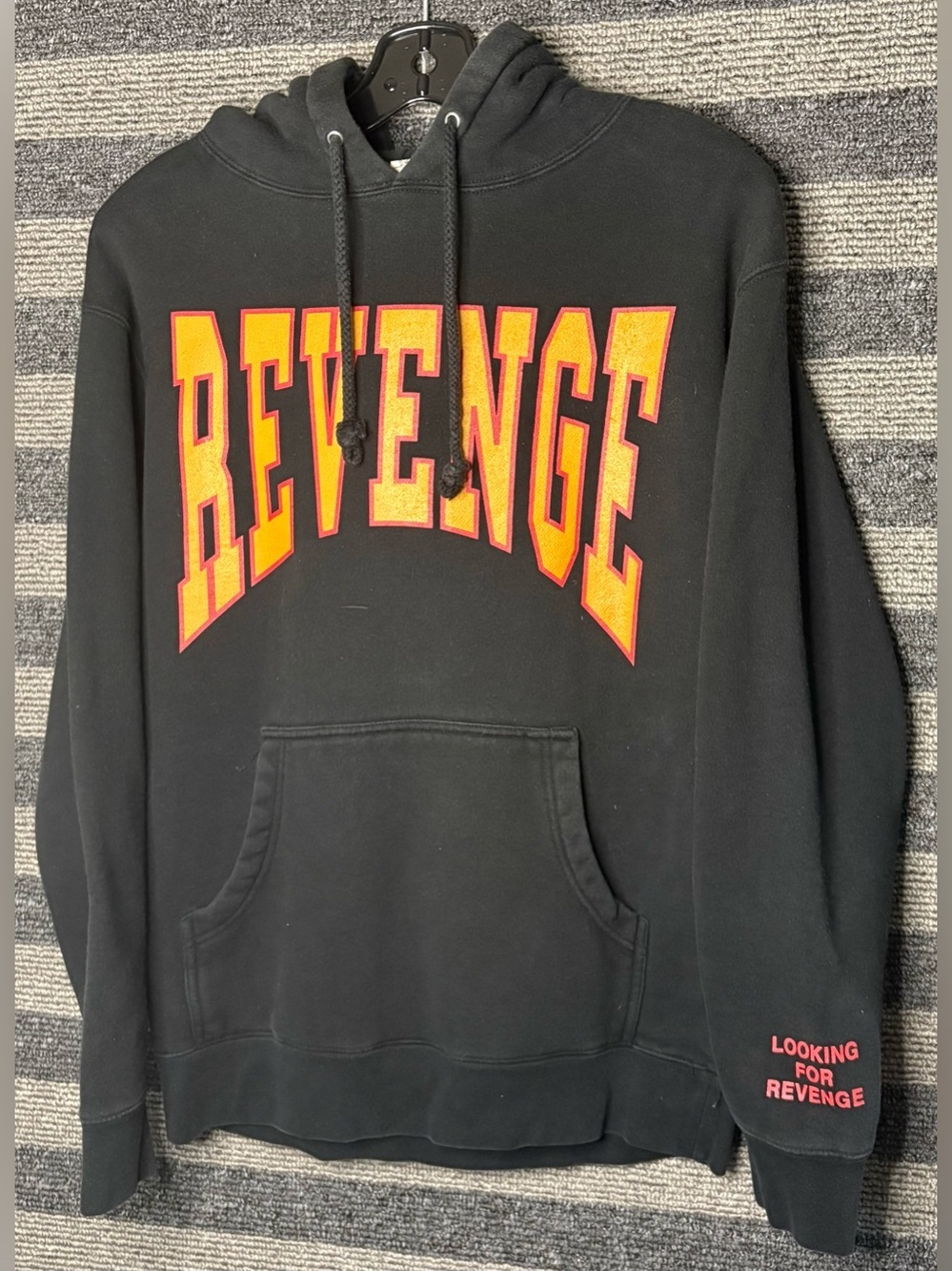 Drake Revenge Summer Sixteen Tour Black Hoodie Sweatshirt Men’s Small EUC
